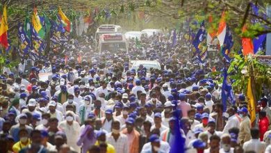 Photo of कर्नाटक: मेकेदातु पर कांग्रेस की पदयात्रा का दूसरा दिन, इतने किलोमीटर करेंगे मार्च