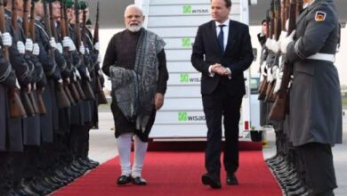 Photo of आज बर्लिन पहुंचे पीएम मोदी, चांसलर से मुलाकात करेंगे, भारत और जर्मनी के बीच दोस्ती मजबूत होने का है विश्वास….
