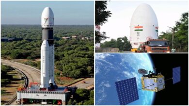 Photo of ISRO ने रविवार को देश का सबसे बड़ा रॉकेट एलवीएम 3 किया लॉन्च
