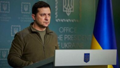Photo of राष्ट्रपति जेलेंस्की ने यूक्रेन पर आक्रमण को लेकर रूस के खिलाफ नए प्रतिबंधों का आह्वान किया..