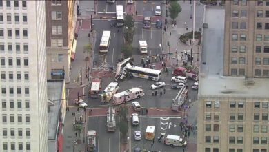 Photo of न्यूयॉर्क में दो बसों की जोरदार टक्कर से  80 लोग हुए जख्मी..