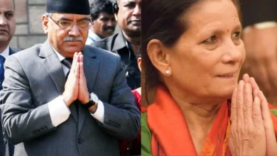 Photo of नेपाल के प्रधानमंत्री पुष्प कमल दहल प्रचंड की पत्नी सीता दहल का बुधवार को लंबी बीमारी के बाद दिल का दौरा पड़ने से हुआ निधन