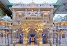 Photo of विश्व का दूसरा सबसे बड़ा हिंदू मंदिर न्यू जर्सी, अमेरिका में बनकर तैयार, 8 अक्टूबर को होगा शुभारंभ