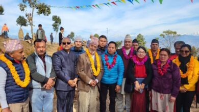 Photo of भारत के सहयोग से नेपाल के रामेछाप में रखी गई योगाश्रम की आधारशिला