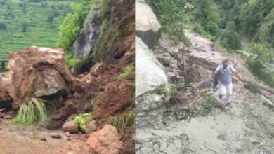 Photo of भूस्खलन से ऋषिकेश-बदरीनाथ हाईवे तीन स्थानों पर बंद