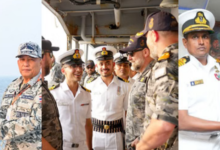 Photo of भारत युद्धाभ्यास मिलन के लिए तैयार, नौसेना ने तीन देशों के जहाजों का किया स्वागत