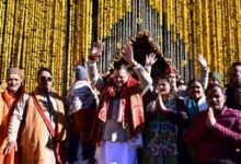 Photo of केदारनाथ धाम के कपाट खुले, सीएम धामी आशीर्वाद लेने पहुंचे