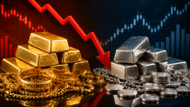 Photo of Gold Price Fall : सोना-चांदी फिर सस्ता, 24K 22K 18K गोल्ड के भाव गिरे आज