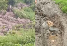 Photo of ज्योतिर्मठ के किमाणा में भारी बारिश के चलते गांव में घुसा मलबा, बढ़ा खतरा