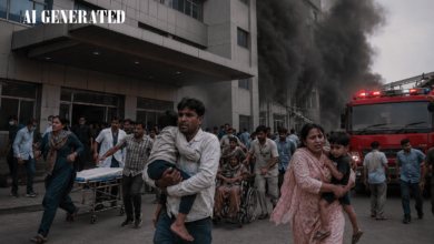 Photo of Hospital Fire : बरेली के पांच मंजिला अस्पताल में आग, धुएं से मरीजों में मची अफरा-तफरी