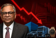 Photo of Tata Group Stocks Fall: एन. चंद्रशेखरन के इस्तीफे की खबर से टाटा शेयरों में भूचाल, TCS समेत कई स्टॉक्स टूटे