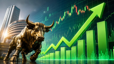 Photo of Stock Market Today: चार दिन की गिरावट के बाद शेयर बाजार में लौटी रौनक, Sensex 500 अंक उछला